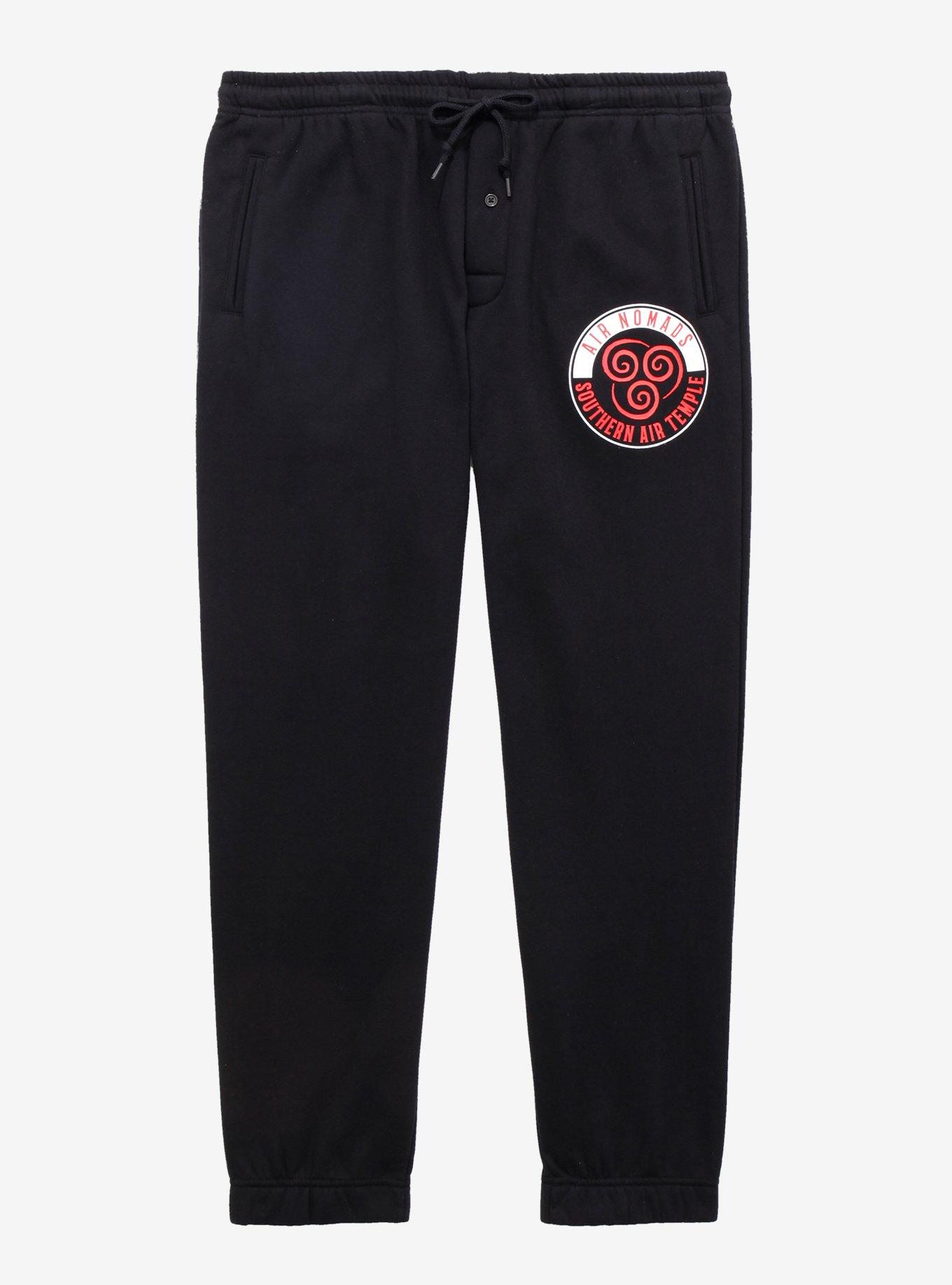 Avatar: The Last Airbender Air Nomads Joggers - BoxLunch Exclusive, BLACK, hi-res
