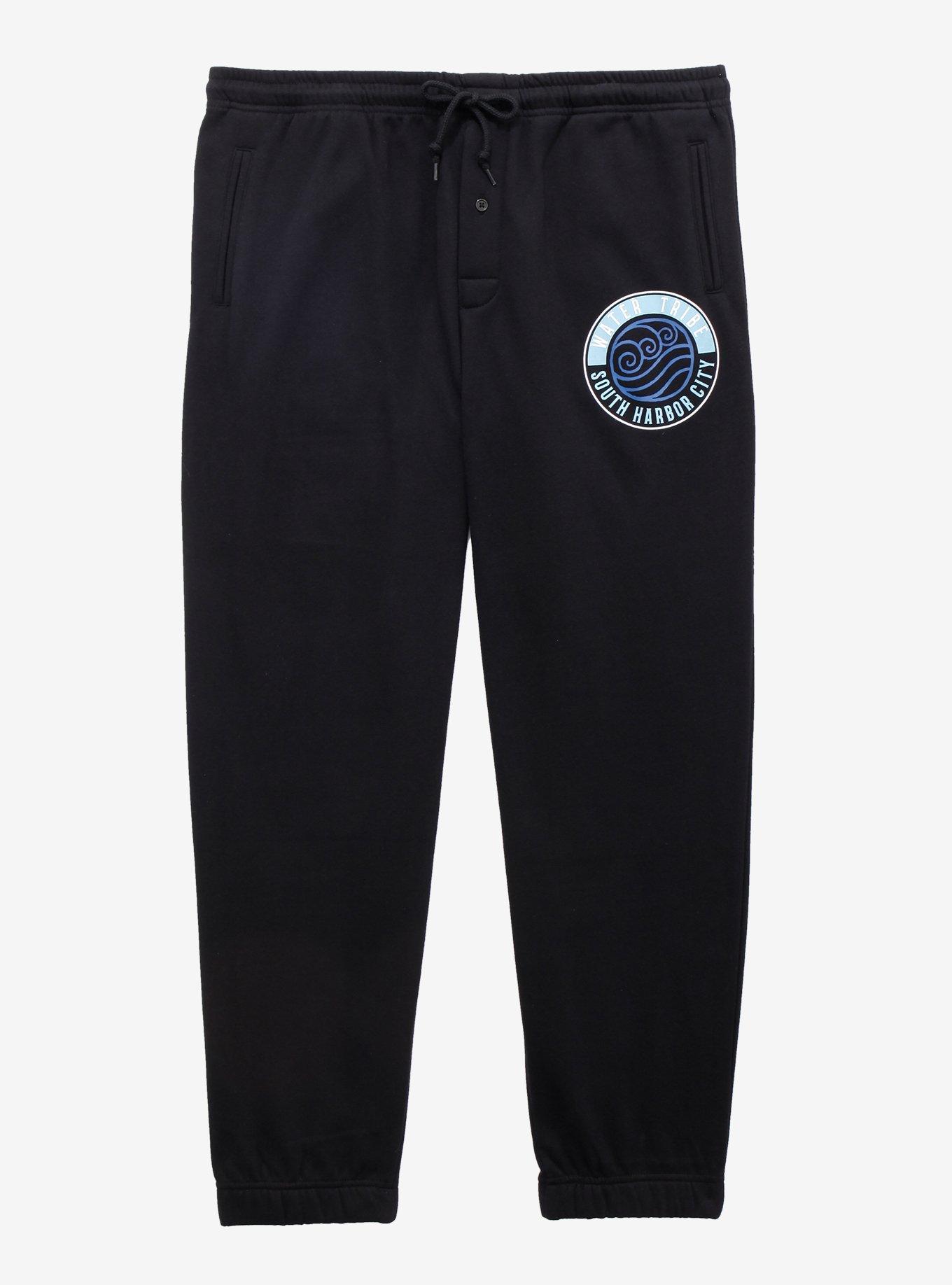 Avatar: The Last Airbender Water Tribe Joggers - BoxLunch Exclusive, BLACK, hi-res
