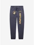 Harry Potter Hogwarts Athletic Department Hufflepuff Joggers - BoxLunch Exclusive, HEATHER  CHARCOAL, hi-res