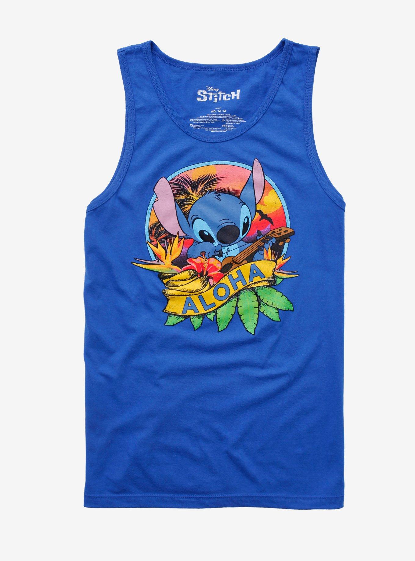 Disney Lilo & Stitch Aloha Ukulele Tank Top, MULTI, hi-res