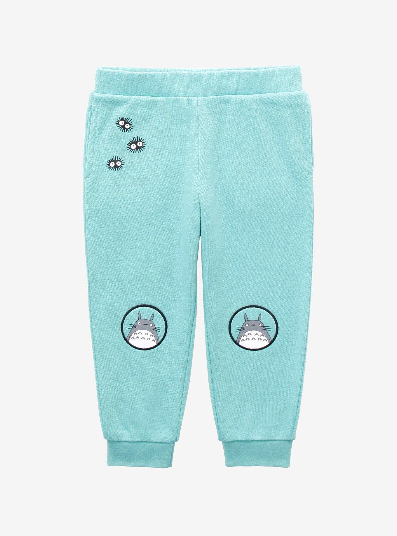 Her Universe Studio Ghibli My Neighbor Totoro Soot Sprites & Totoro Toddler Joggers - BoxLunch Exclusive, SAGE, hi-res