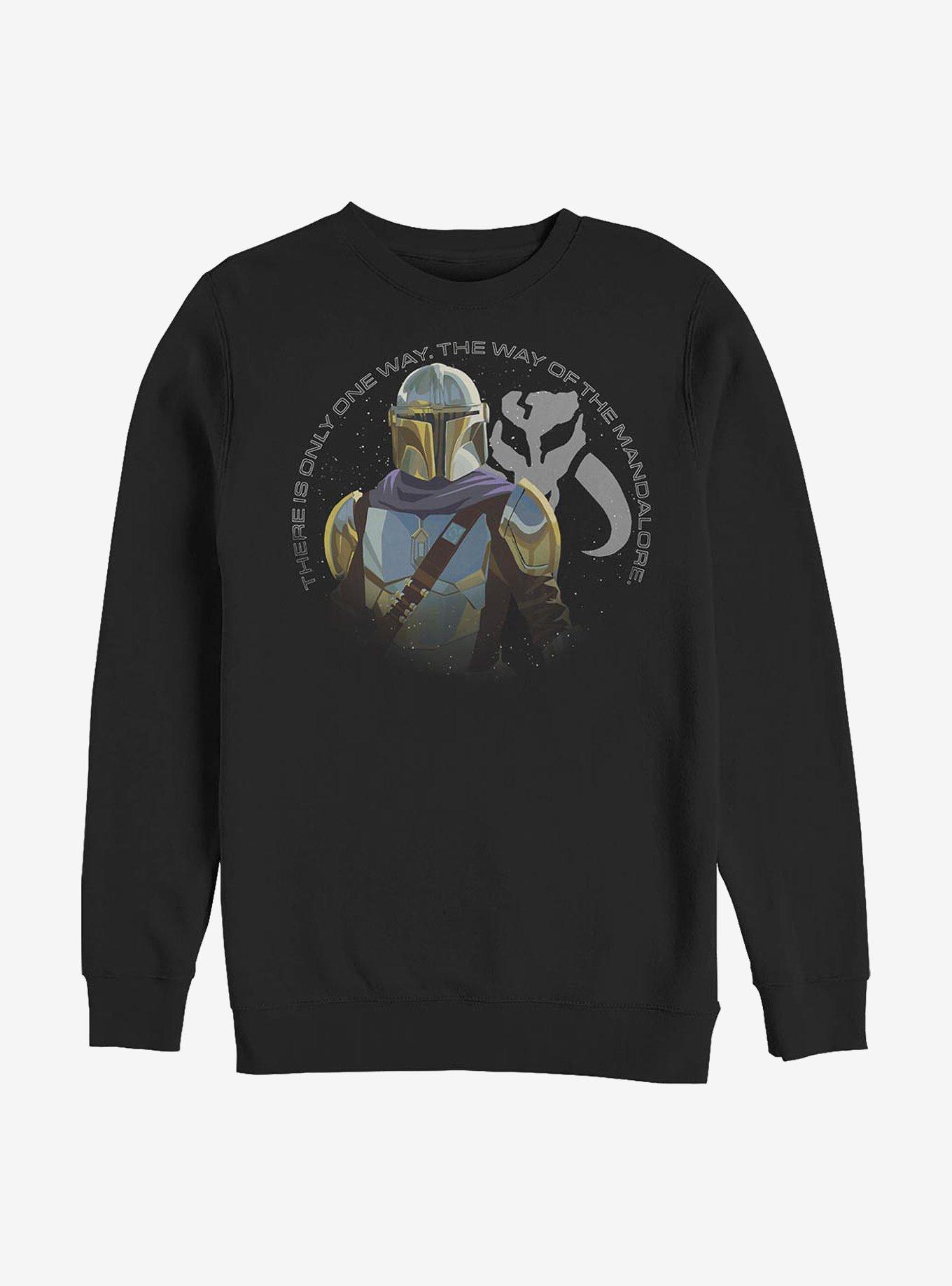 Star Wars The Mandalorian The Mandalore Way Sweatshirt, BLACK, hi-res