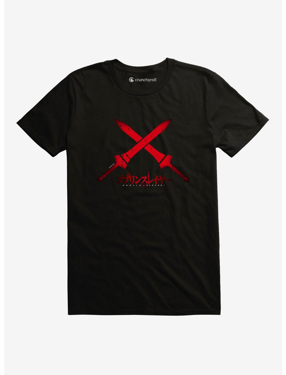 Goblin Slayer Swords T-Shirt, BLACK, hi-res