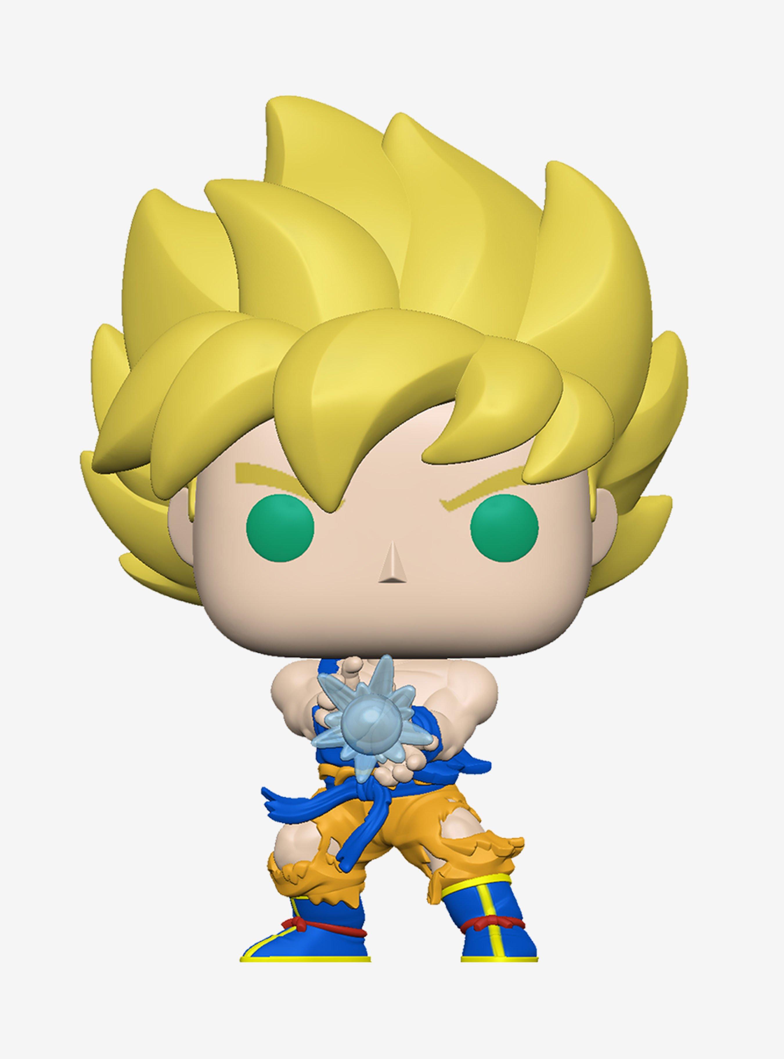 Funko Dragon Ball Z Diamond Collection Pop! Animation SS Goku (Kamehameha Wave) Vinyl Figure Hot Topic Exclusive 