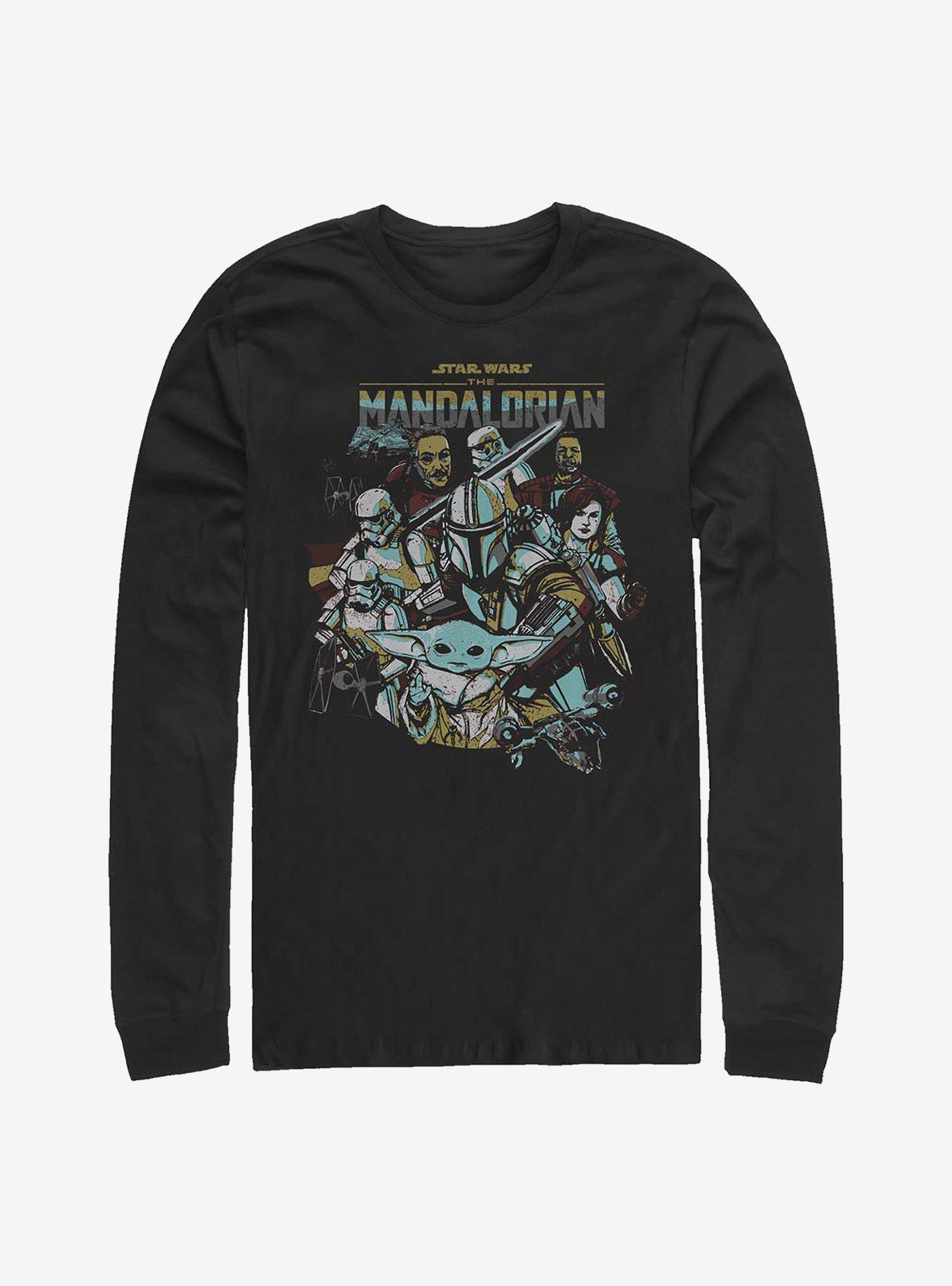 Star Wars The Mandalorian In Works Long-Sleeve T-Shirt
