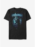 Star Wars The Mandalorian Held Aloft T-Shirt, BLACK, hi-res