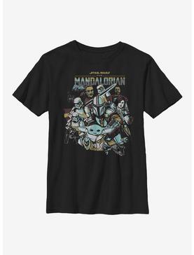 Star Wars The Mandalorian In Works Youth T-Shirt, , hi-res