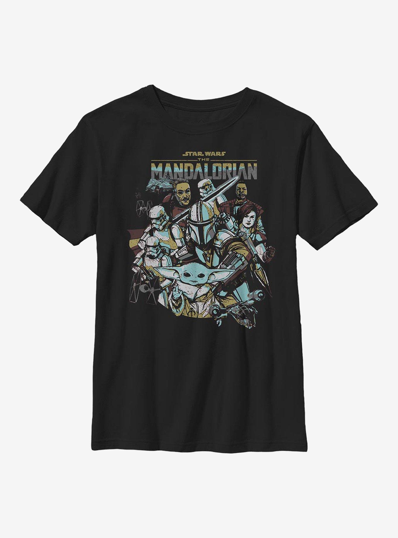 Star Wars The Mandalorian In Works Youth T-Shirt, , hi-res