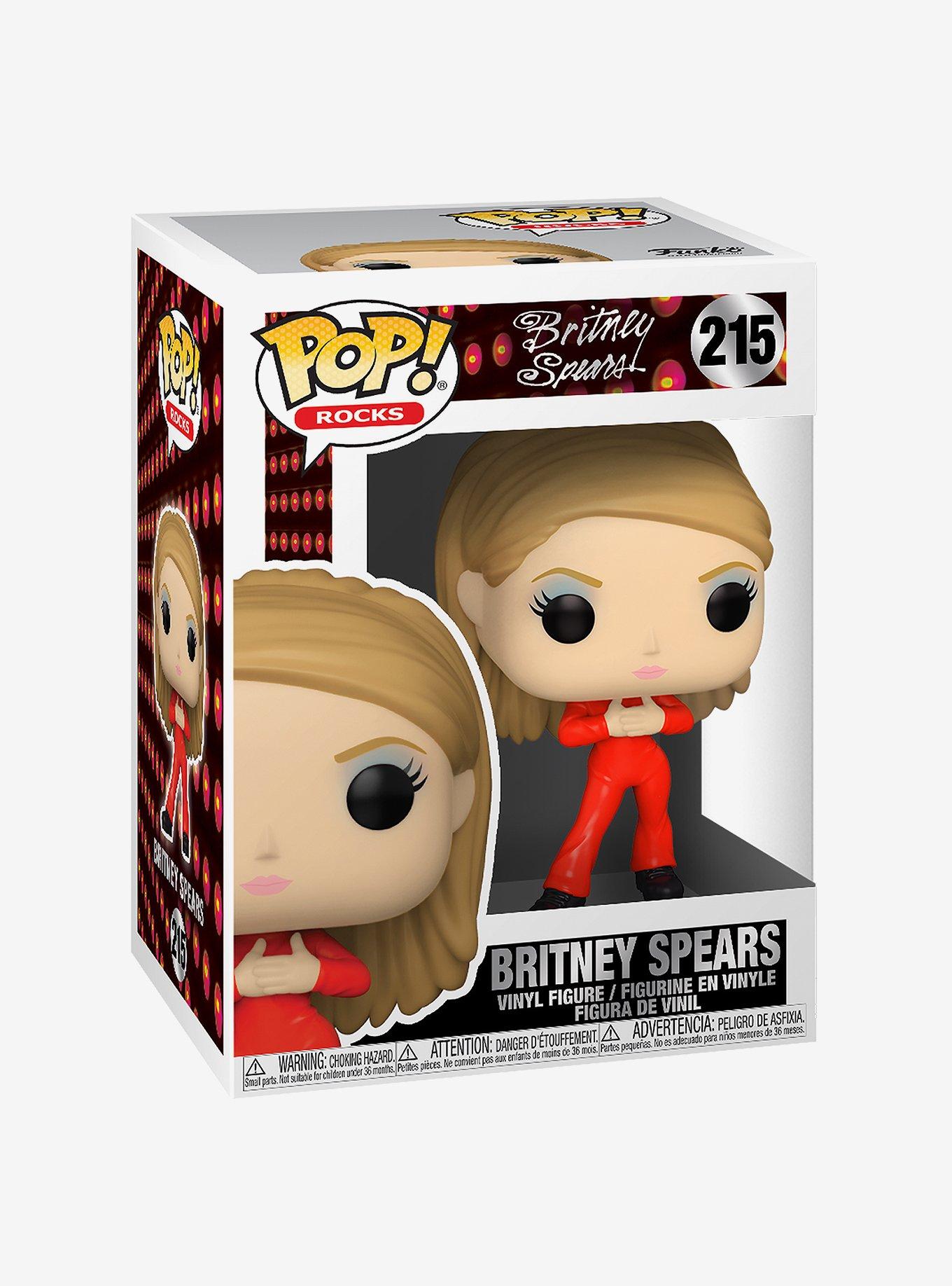 Funko Pop! Rocks Britney Spears (Red Catsuit) Vinyl Figure