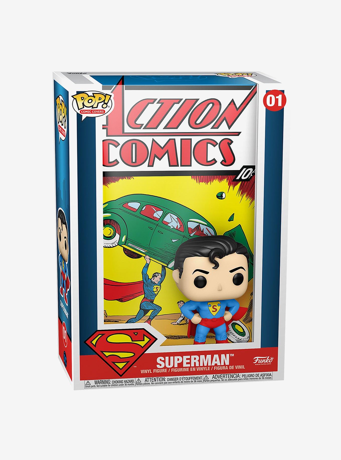 Funko DC Comics Pop! Comic Covers Superman Vinyl Figure, , hi-res