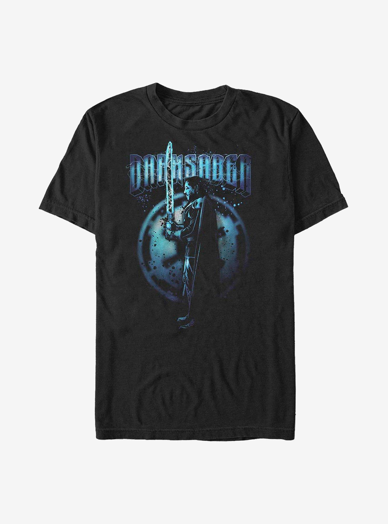 Star Wars The Mandalorian Held Aloft T-Shirt, BLACK, hi-res