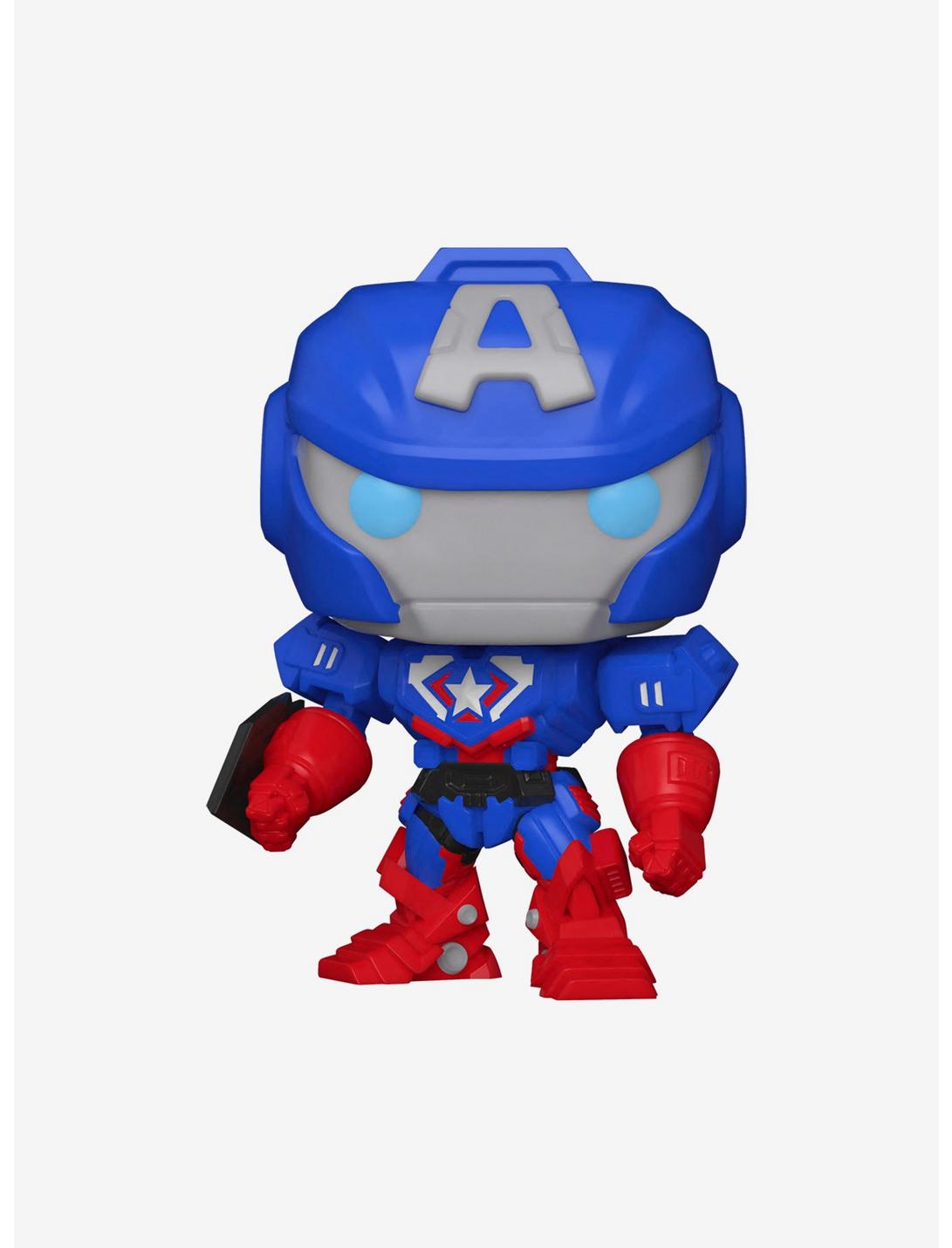 Funko Marvel Avenger Mech Strike Pop! Captain America Vinyl Bobble-Head, , hi-res