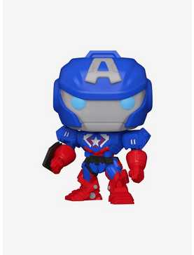 Funko Marvel Avenger Mech Strike Pop! Captain America Vinyl Bobble-Head, , hi-res