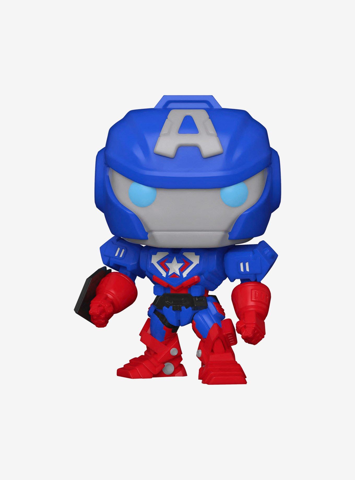 Funko Marvel Avenger Mech Strike Pop! Captain America Vinyl Bobble-Head, , hi-res