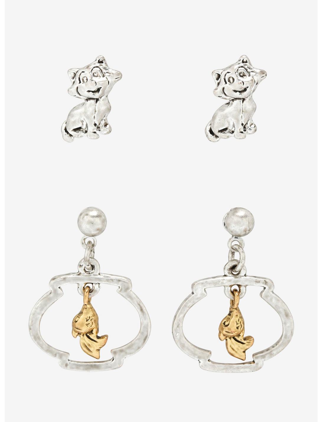 Disney Pinocchio Figaro & Cleo Earring Set - BoxLunch Exclusive, , hi-res
