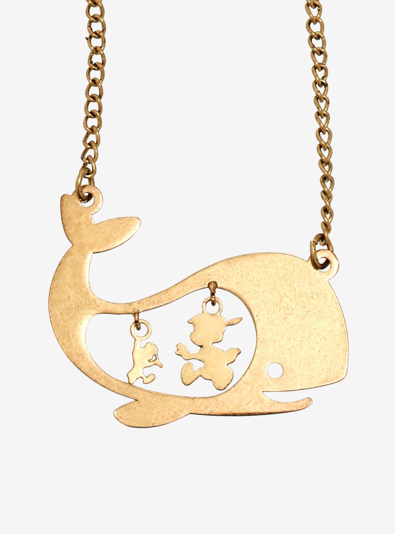 Disney Pinocchio Monstro Necklace - BoxLunch Exclusive, , hi-res