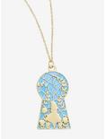 Disney Alice in Wonderland Keyhole Silhouette Necklace - BoxLunch Exclusive, , hi-res