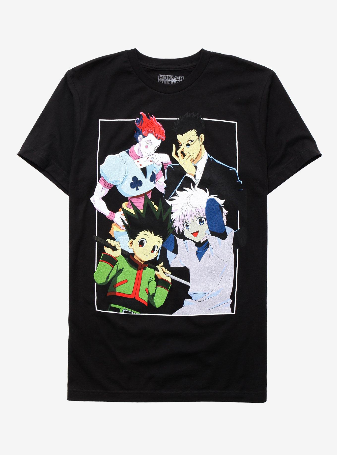 Hunter x Hunter Group Frame T-Shirt, BLACK, hi-res