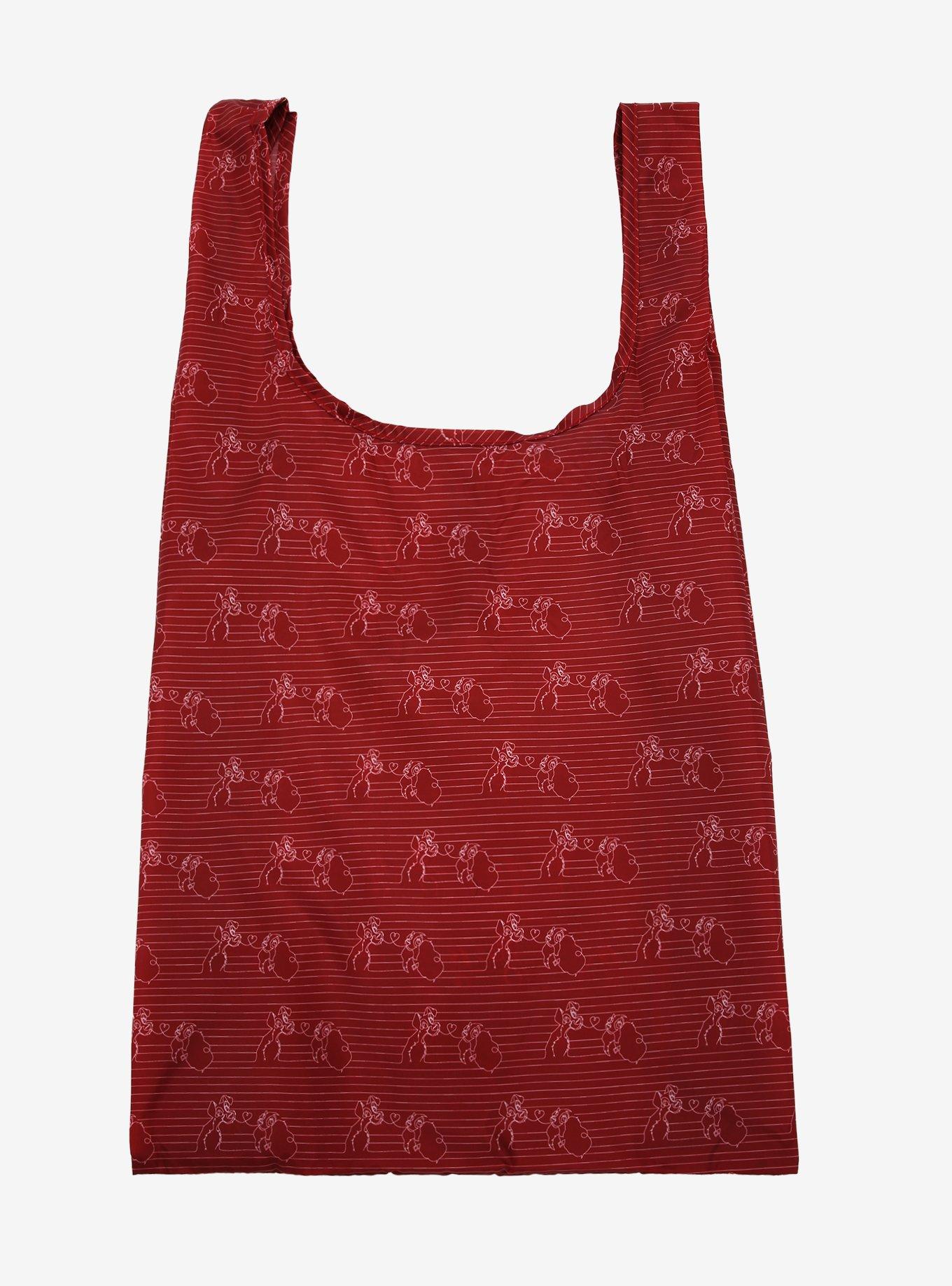 Loungefly Disney Lady and the Tramp Bella Notte Love Packable Tote - BoxLunch Exclusive, , hi-res