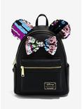 Loungefly Disney Minnie Mouse Sequin Mini Backpack - BoxLunch Exclusive, , hi-res
