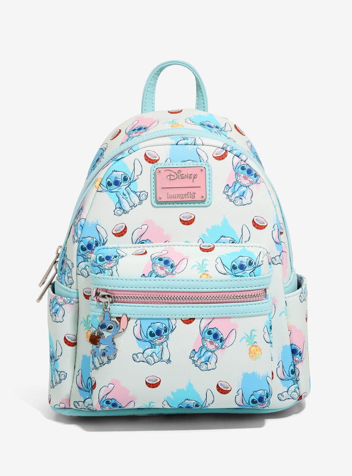 MINI MOCHILA VINILO LILO & STITCH © DISNEY - Rosa