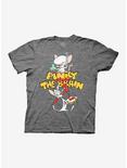 Animaniacs Pinky And The Brain T-Shirt Hot Topic Exclusive, BLACK, hi-res