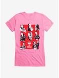 The Umbrella Academy All Members Girls T-Shirt, CHARITY PINK, hi-res
