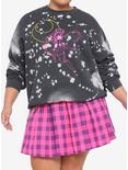 Sailor Moon Neon & Washed Girls Sweatshirt Plus Size, MULTI, hi-res