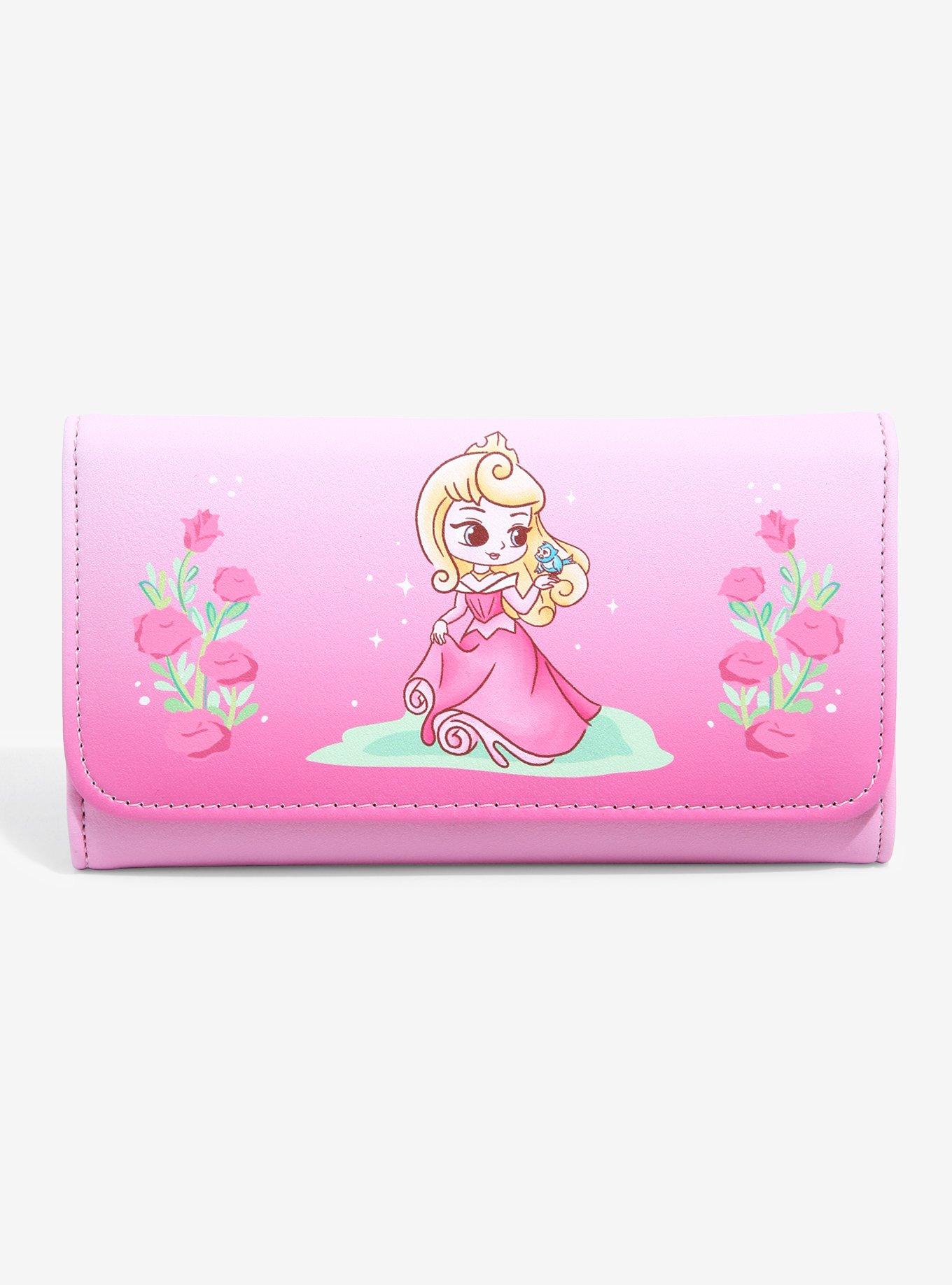 Loungefly Disney Sleeping Beauty Chibi Aurora Flap Wallet