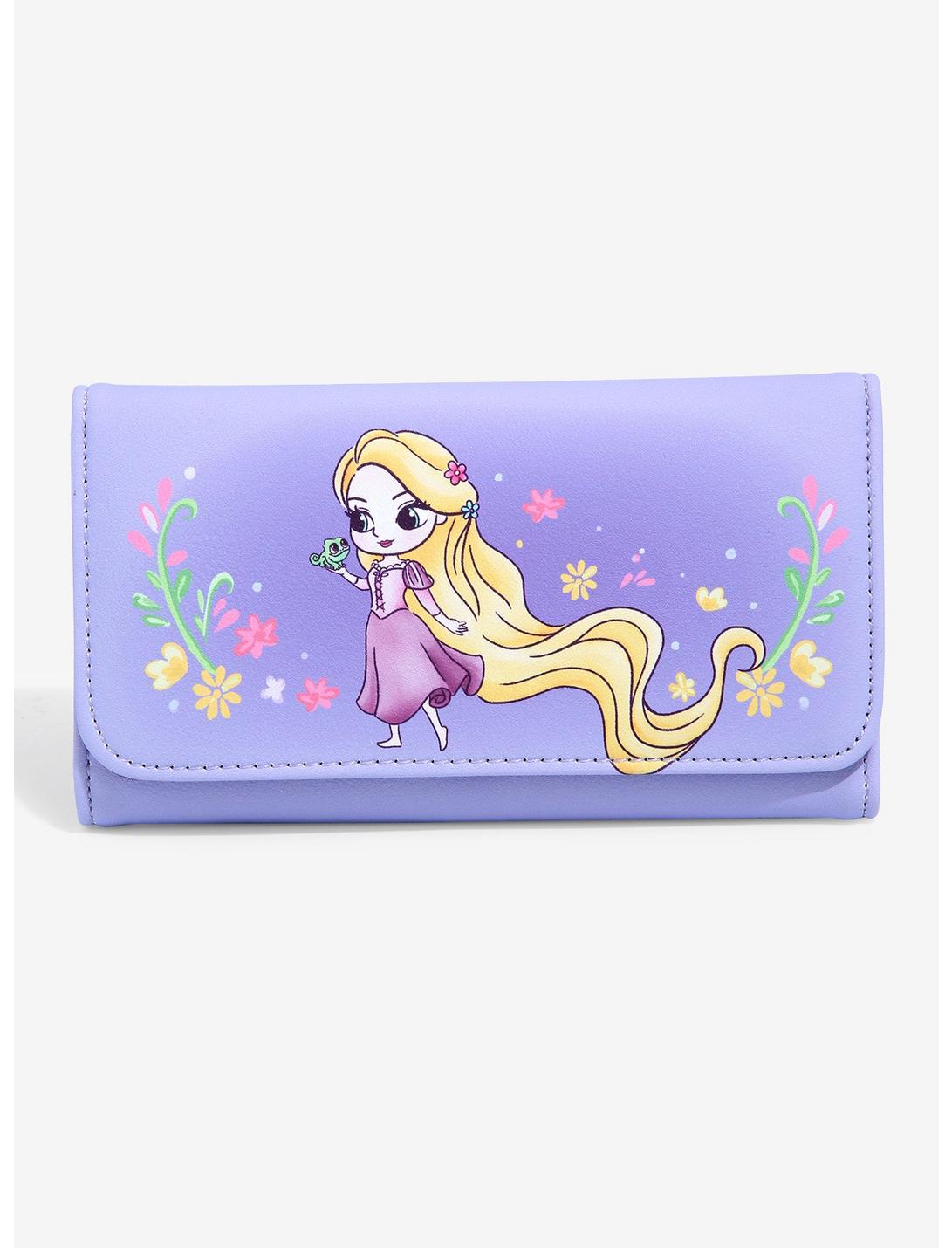Loungefly Disney Tangled Chibi Rapunzel Flap Wallet, , hi-res