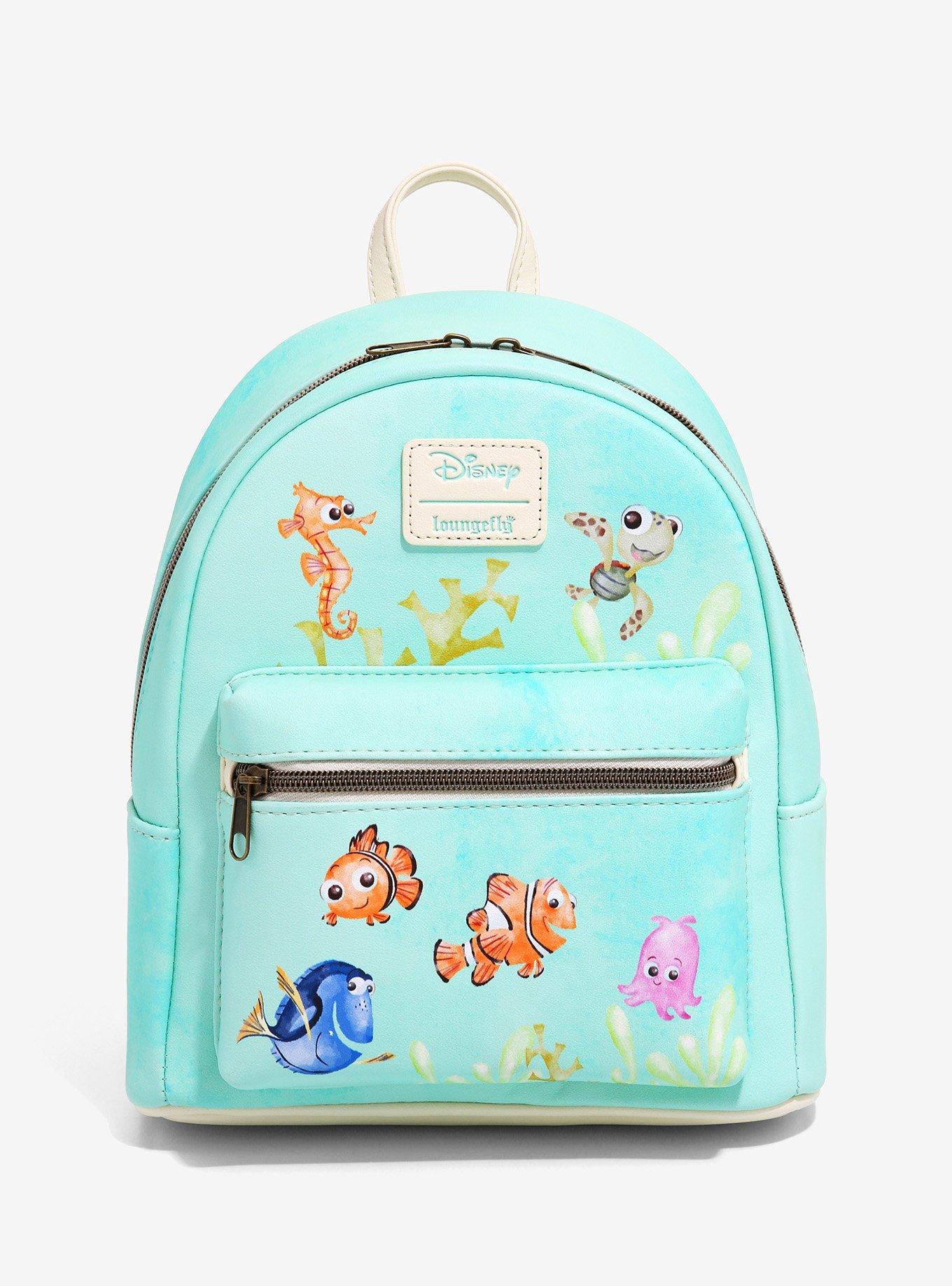 Loungefly Disney Pixar Finding Nemo Watercolor Character Mini Backpack, , hi-res