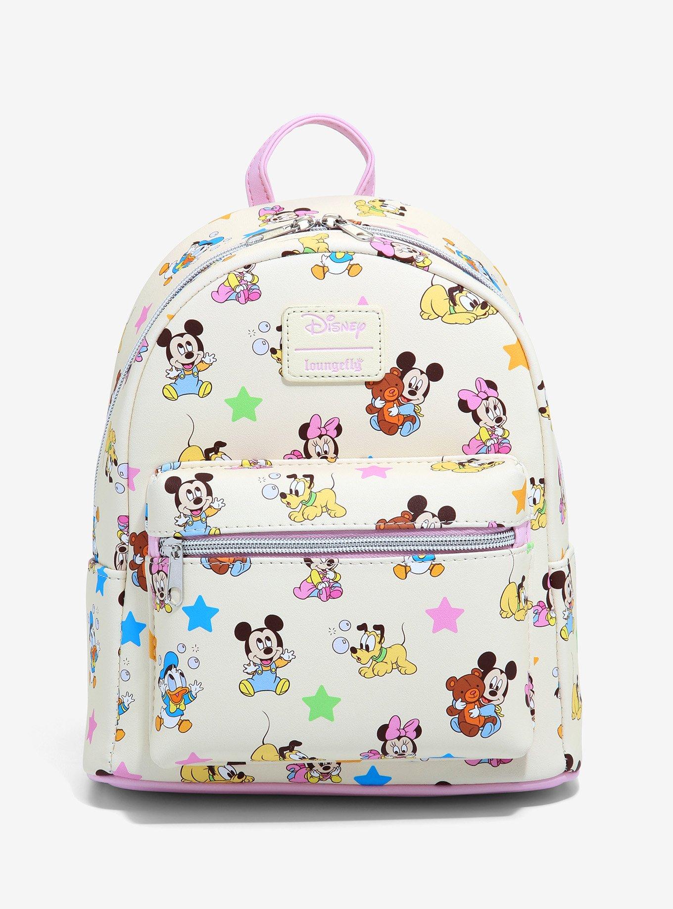 Disney Parks Loungefly Mini Backpack - Mickey and Friends Holiday Treats