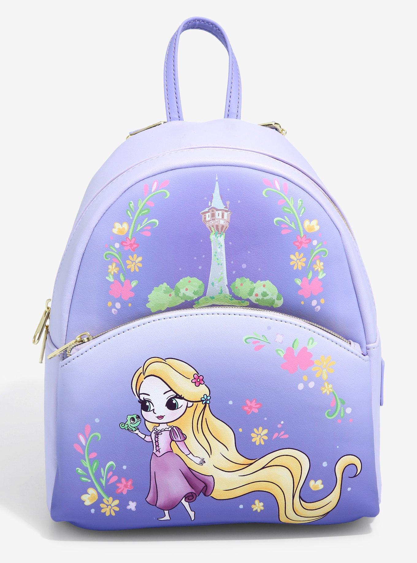 Loungefly Disney Tangled Rapunzel Dress Cosplay Mini Backpack - Merchoid