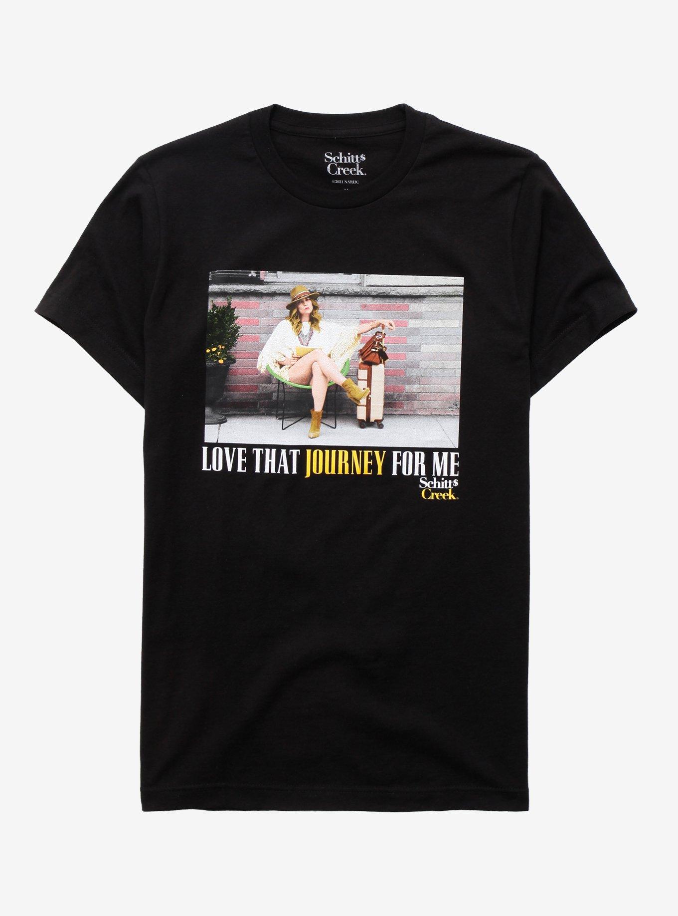 Schitt's Creek Love That Journey Women's T-Shirt, BLACK, hi-res