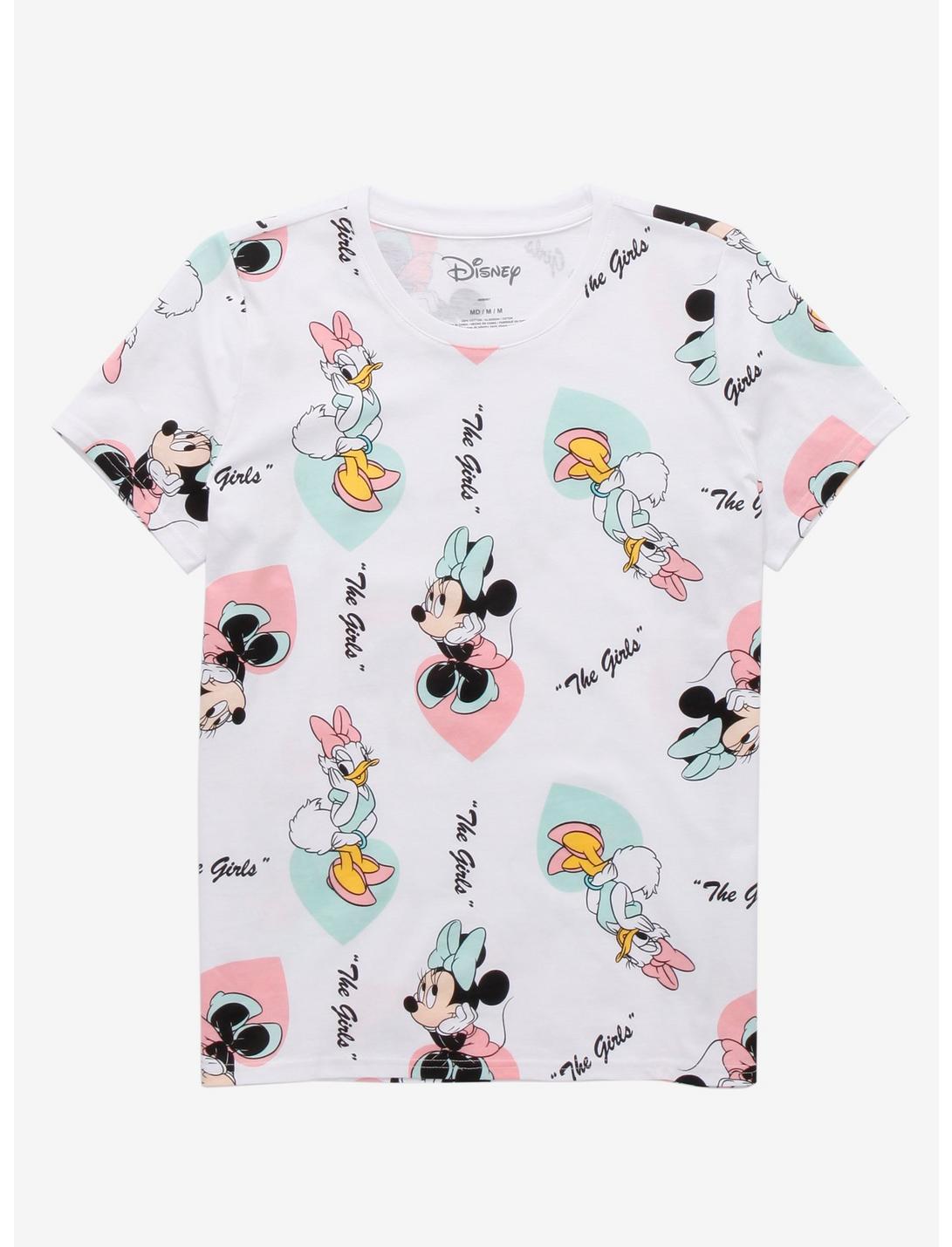 Disney Minnie & Daisy The Girls Women's T-Shirt - BoxLunch Exclusive, WHITE, hi-res