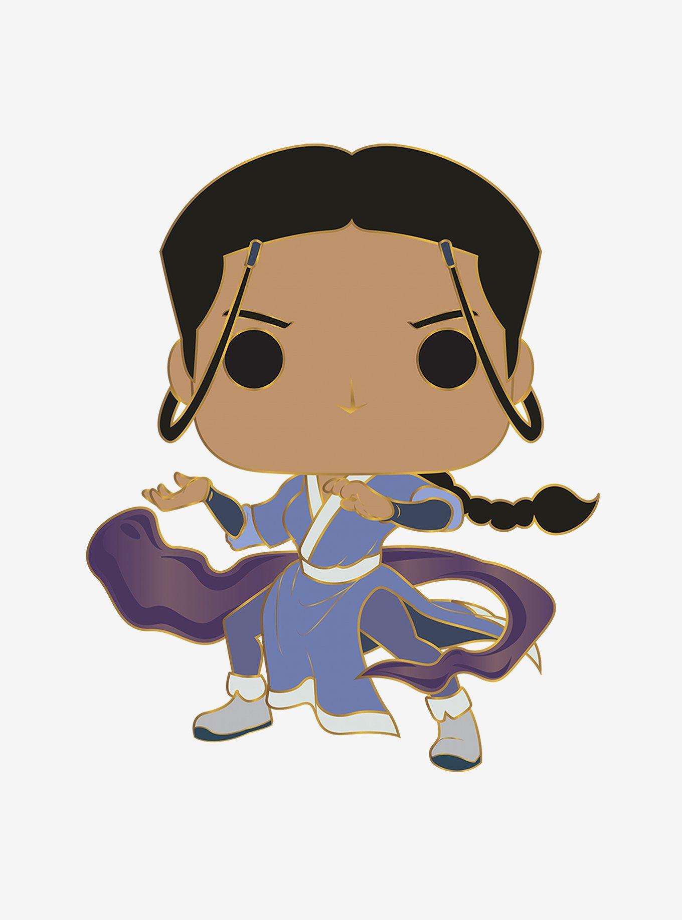 Funko Pop! Avatar: The Last Airbender Katara Large Enamel Pin, , hi-res