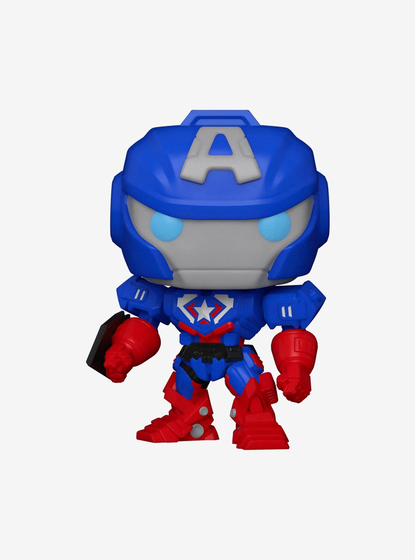 Funko Pop! Marvel The Avengers Mech Strike Captain America, , hi-res