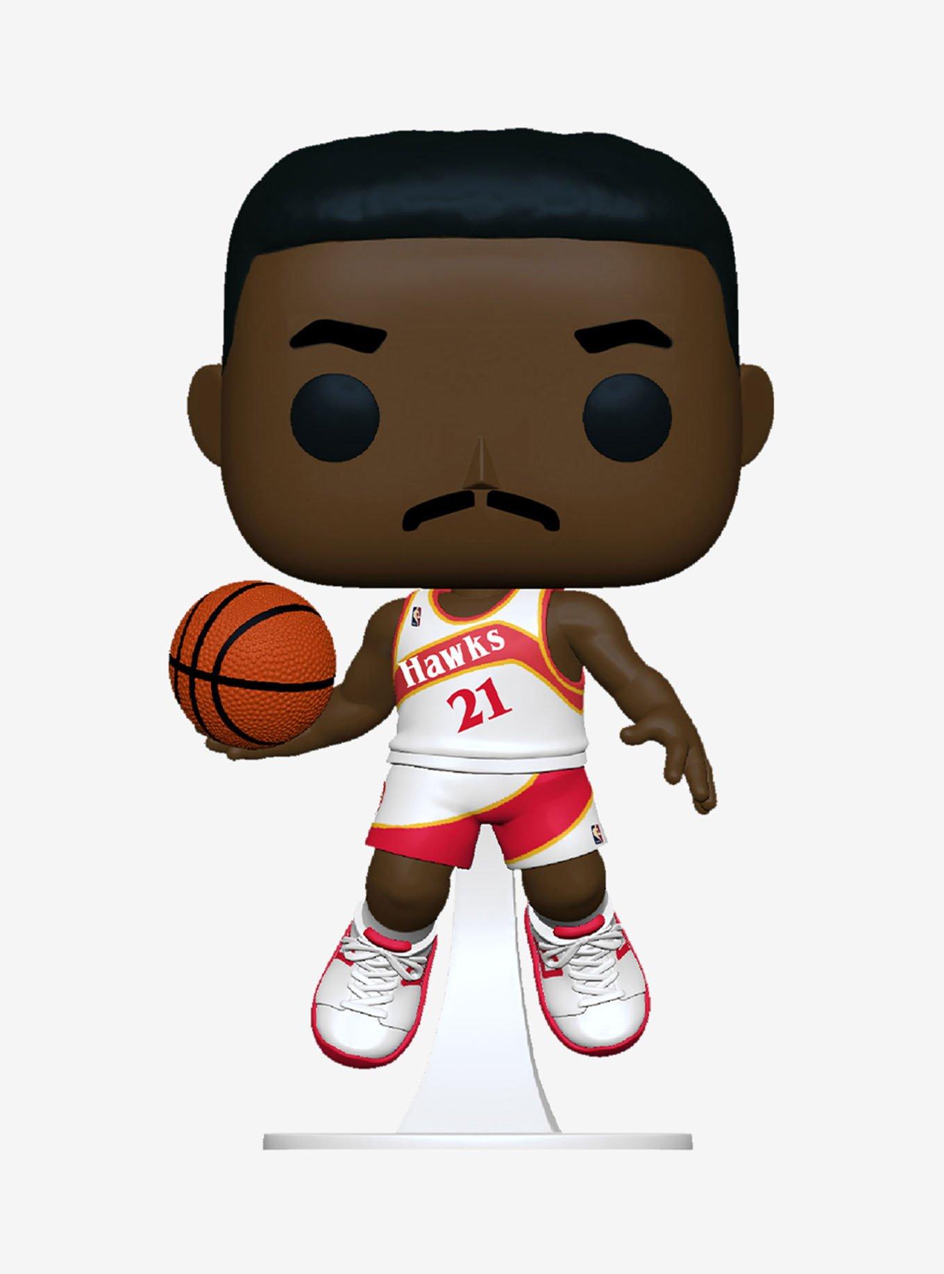 Funko Pop! Basketball NBA Legends Dominique Wilkins (Hawks Home) Vinyl Figure, , hi-res