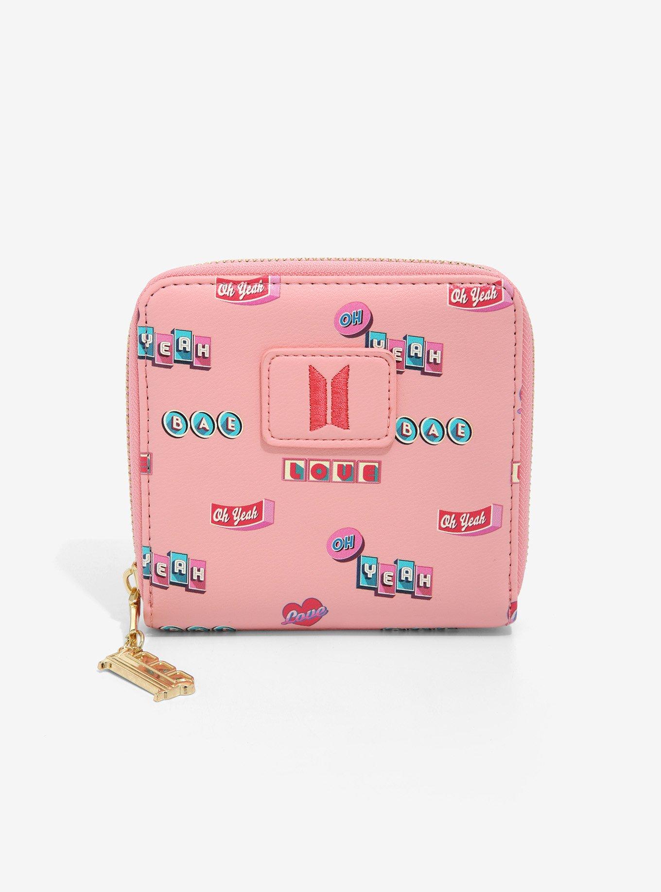 BTS Boy With Luv Icon Mini Wallet, , hi-res