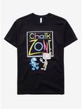 Chalk Zone Rudy & Snap T-Shirt - BoxLunch Exclusive, BLACK, hi-res