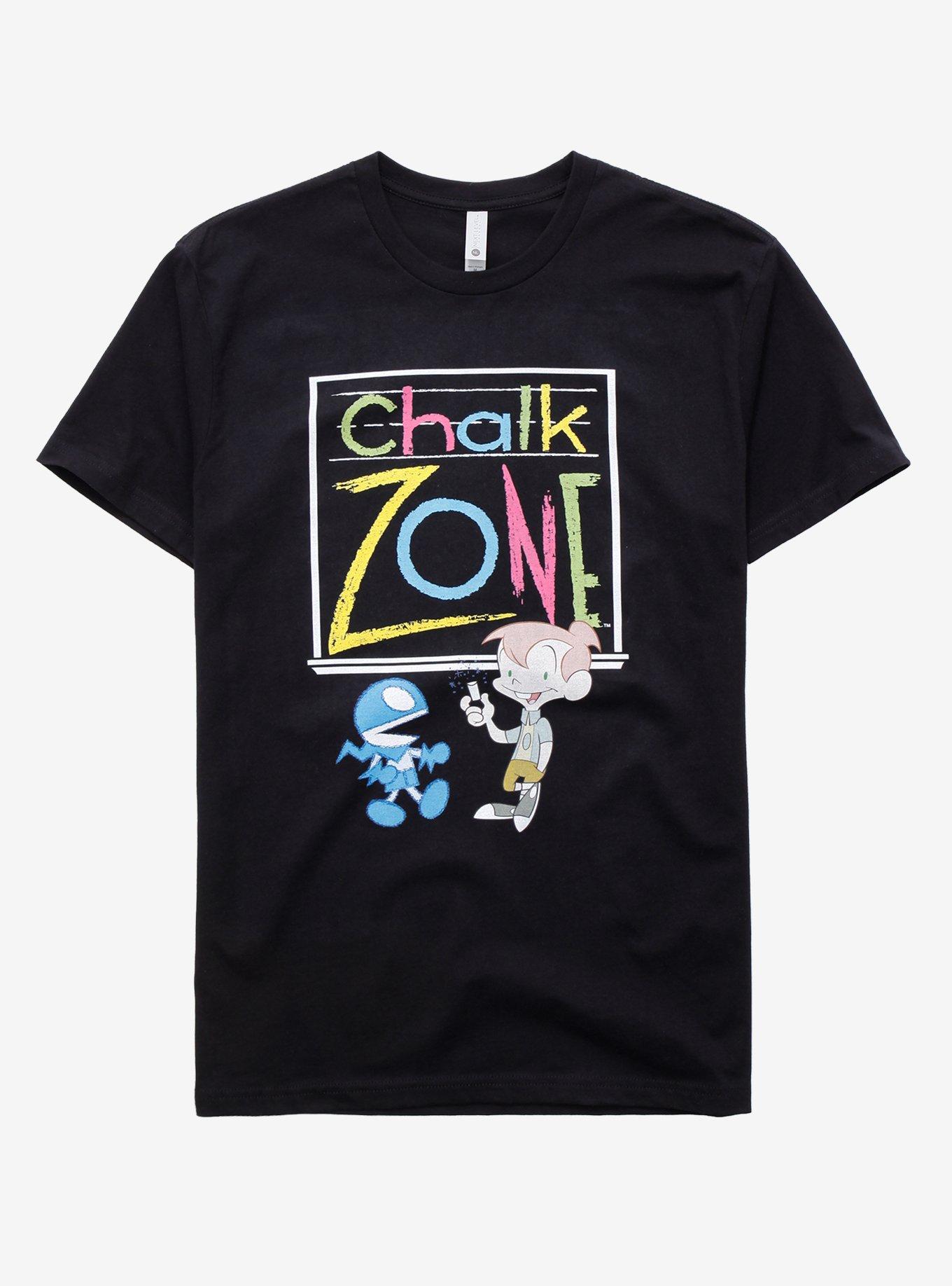 Chalk Zone Rudy & Snap T-Shirt - BoxLunch Exclusive, BLACK, hi-res