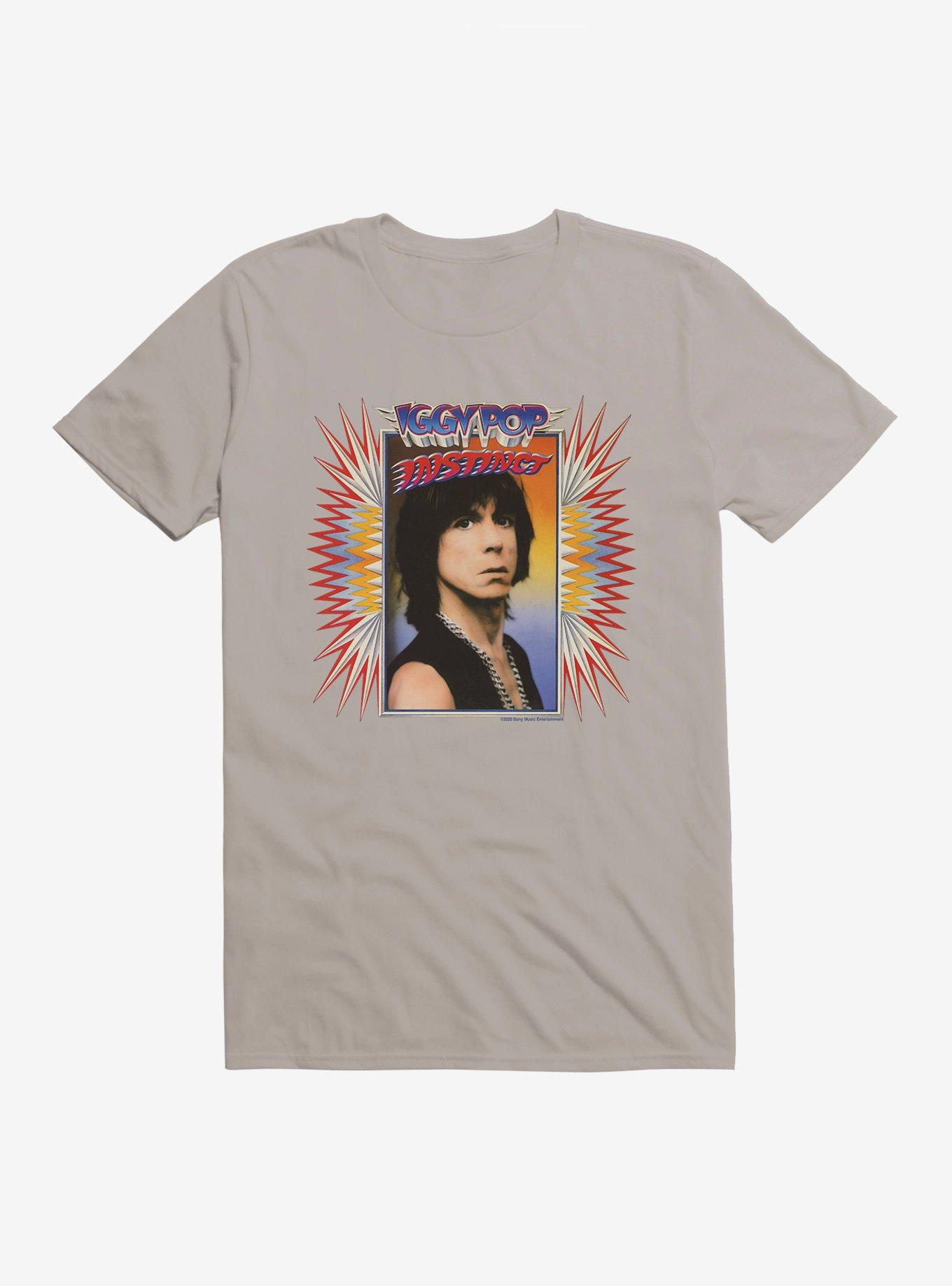 Iggy Pop Instinct T-Shirt, LIGHT GREY, hi-res