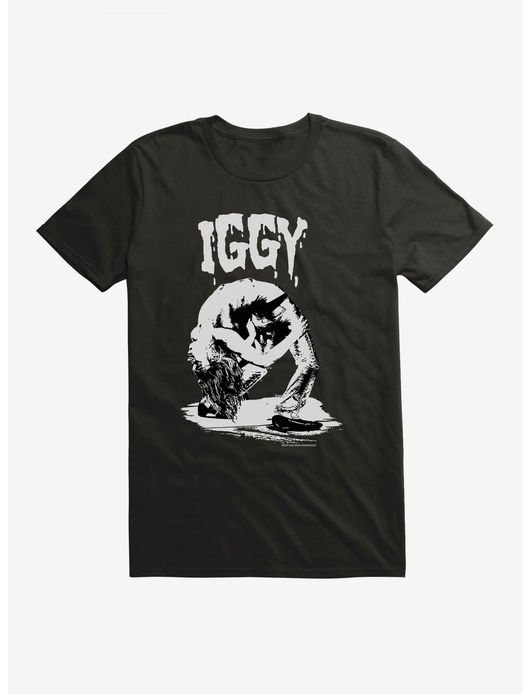Iggy Pop Stencil Design T-Shirt, , hi-res