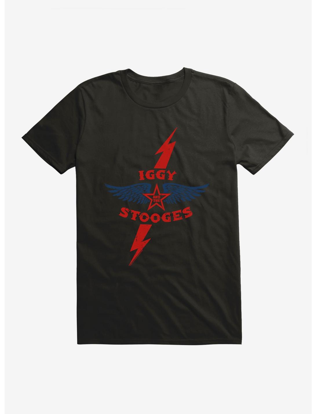 Iggy Pop The Stooges Logo T-Shirt, , hi-res