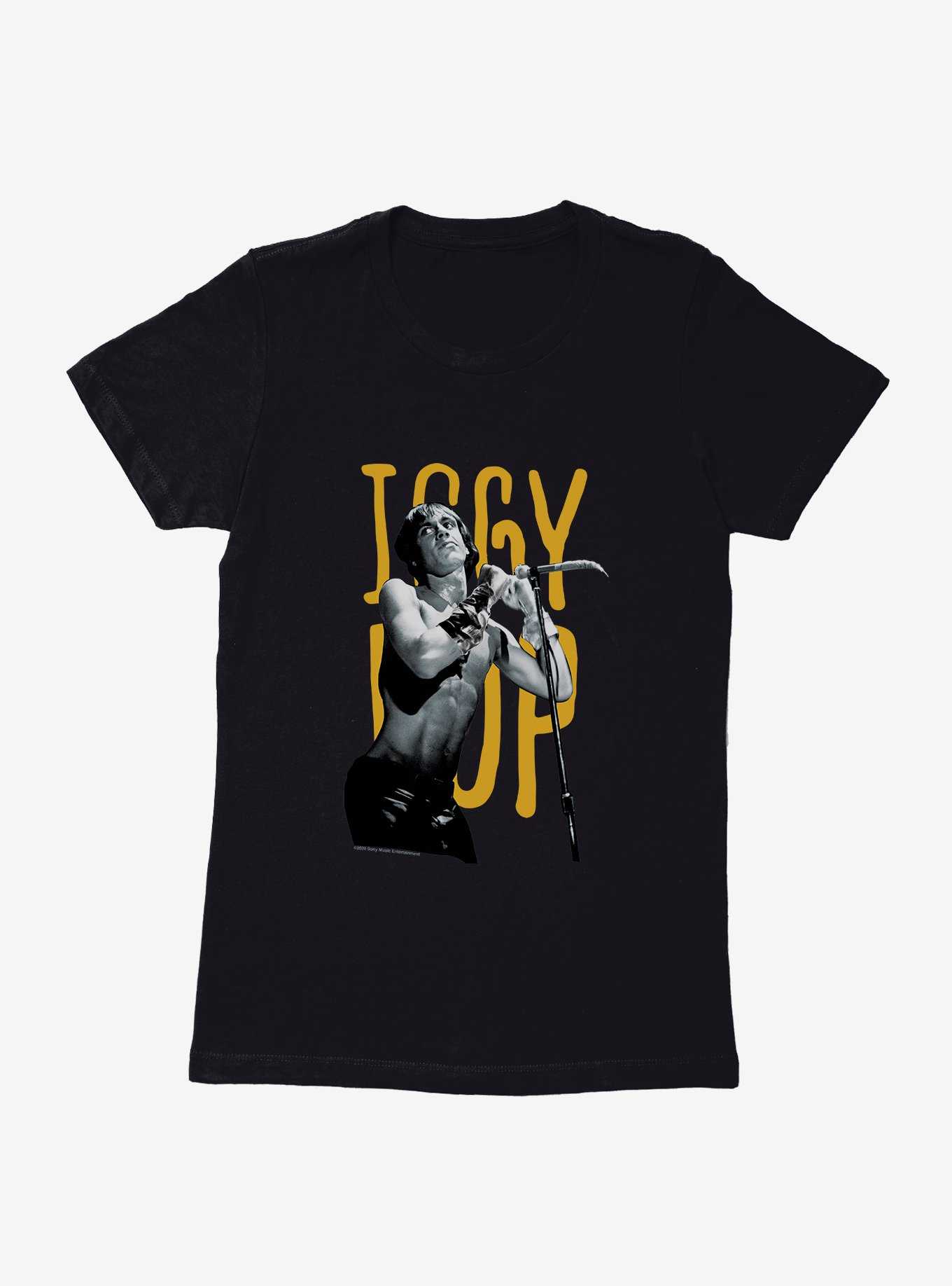 Iggy Pop Singing Womens T-Shirt, , hi-res