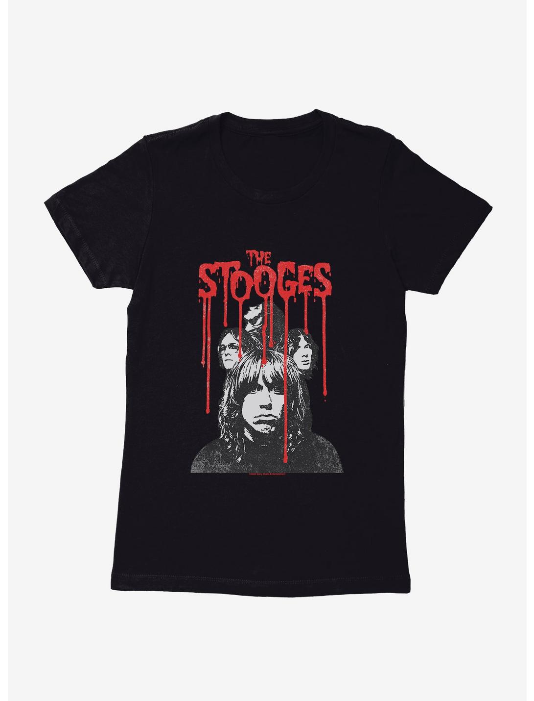 Iggy Pop The Stooges Red Font Womens T-Shirt, , hi-res