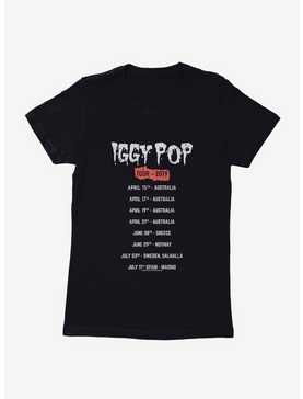 Iggy Pop Tour Dates Womens T-Shirt, , hi-res
