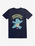 Care Bears Wish Bear Emotionally Exhausted T-Shirt, NAVY, hi-res
