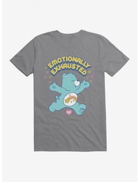 Care Bears Wish Bear Emotionally Exhausted T-Shirt, STORM GREY, hi-res