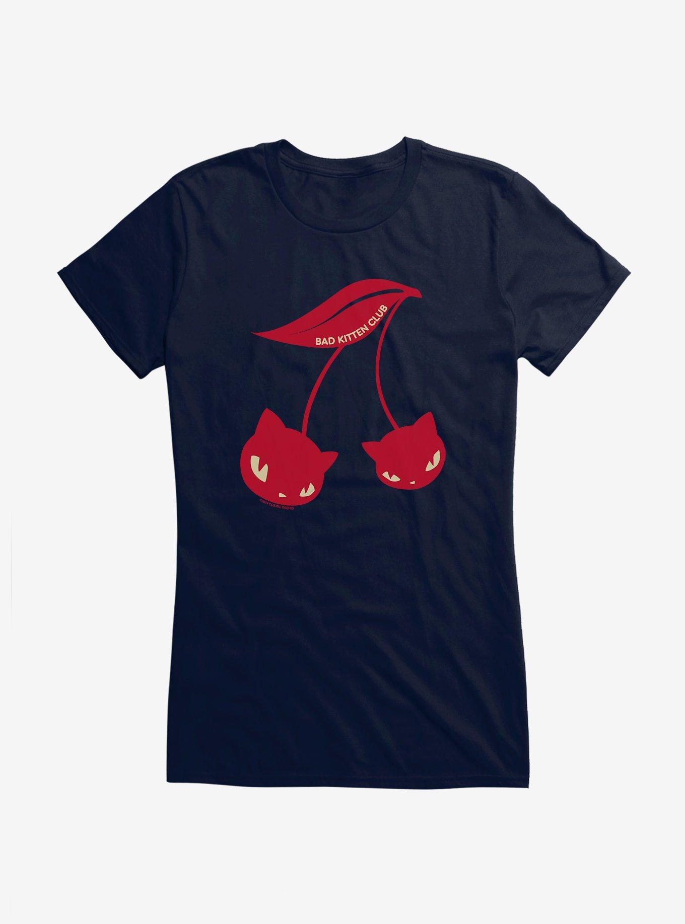 Emily The Strange Cherry Cats Girls T-Shirt, , hi-res